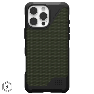 Чехол UAG Metropolis LT MagSafe для iPhone 16 Pro Max, Kevlar Olive