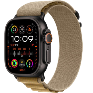 Смарт-часы Apple Watch Ultra 2 49mm Black Titanium Case with Dark Green Alpine Loop S (90794)
