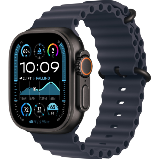 Смарт-часы Apple Watch Ultra 2 49mm Black Titanium Case with Navy Ocean Band