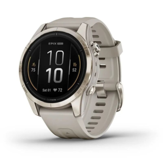 Часы Garmin Epix Pro (Gen 2) Sapphire Edition 42 mm Soft Gold 010-02802-11