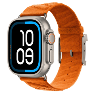 Apple Watch Ultra 3 Hermes 49mm, ремешок En Mer оранжевого цвета
