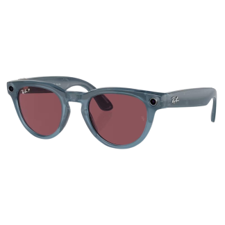 Умные очки Ray-Ban Headliner RW4009 Shiny Jeans/Polar Dusty Red M