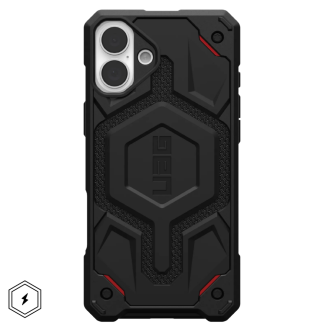 Чехол UAG Monarch Pro MagSafe для iPhone 16, Kevlar Black