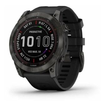 Часы Garmin Fenix 7X Sapphire Solar Carbon Gray 010-02541-11