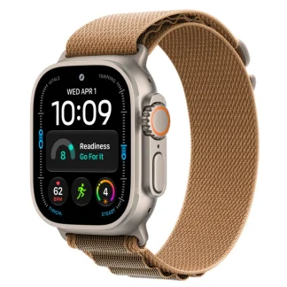 Смарт-часы Apple Watch Ultra 4 49mm Natural Titanium Case with Desert Alpine Loop M