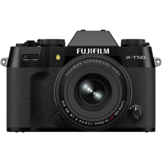 Фотоаппарат Fujifilm X-T50 Kit XF 16-50mm f/2.8-4.8 R LM WR Black