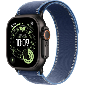 Смарт-часы Apple Watch Ultra 3 2025 49mm Black Titanium Case with Blue/Bright Blue Trail Loop M/L