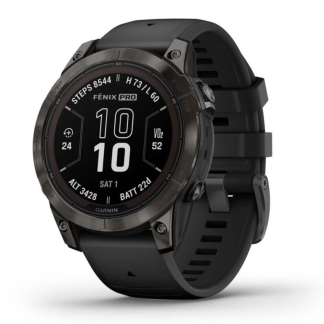 Часы Garmin Fenix 7 Pro Sapphire Solar Carbon Grey 010-02777-11