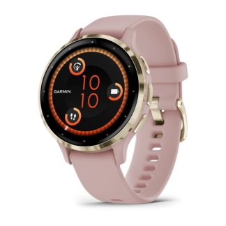 Умные часы Garmin Venu 3S Soft Gold Dust/Rose 010-02785-03