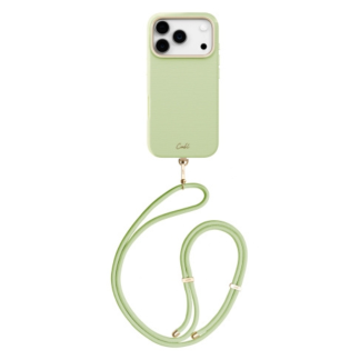 Чехол UNIQ для iPhone 17 Pro Max COEHL Lint Green (MagSafe) (120337)