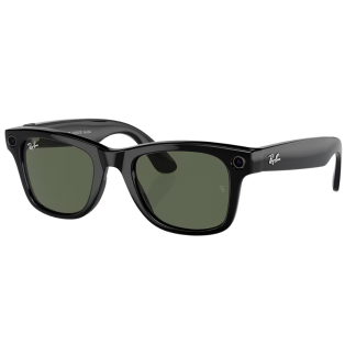 Умные очки Ray-Ban Wayfarer RW4006 Matte Black/Clear to Graphite Green Transitions L (S 53)