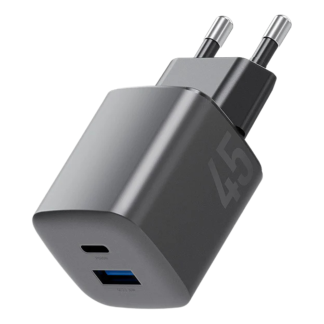 Зарядное устройство EnergEA AmpCharge MINI 45 1C-1A PD/PPS/QC3.0 45W Gunmetal
