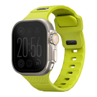 Ремешок UNIQ для Apple Watch 49/46/45/44 mm STRIDE FKM Rubber Lime Green