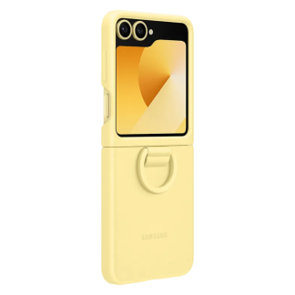 Чехол Samsung Silicone Case Z Flip6 Желтый