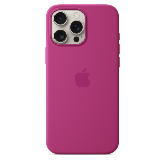 Чехол Apple iPhone 16 Pro Max Silicone Case with MagSafe, Fuchsia