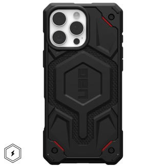 Чехол UAG Monarch Pro MagSafe для iPhone 16 Pro Max, Kevlar Black