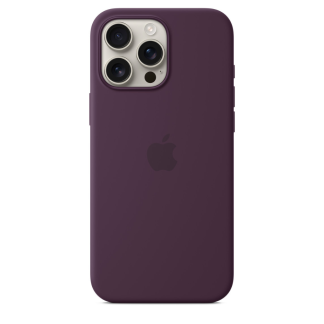 Чехол Apple iPhone 16 Pro Max Silicone Case with MagSafe, Plum