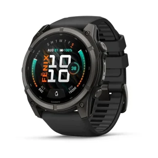 Часы Garmin Fenix 9 51mm Carbon Grey Black 010-04763-11
