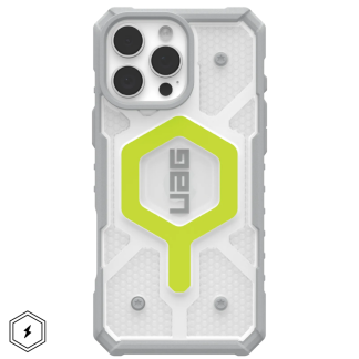 Чехол UAG Pathfinder Clear MagSafe для iPhone 16 Pro Ash