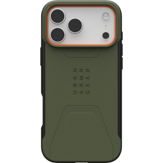 Чехол UAG MagSafe Civilian для iPhone 17 Pro Olive/Orange