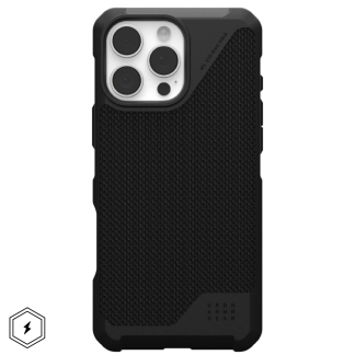 Чехол UAG MagSafe Metropolis LT Kevlar для iPhone 16 Pro Kevlar Black