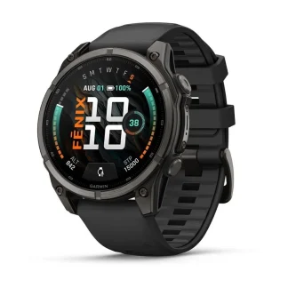 Часы Garmin Fenix 9 47mm Carbon Grey Black 010-04762-11