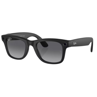 Умные очки Ray-Ban Wayfarer RW4006 Matte Black/Polar Gradient Graphite L (S 53)