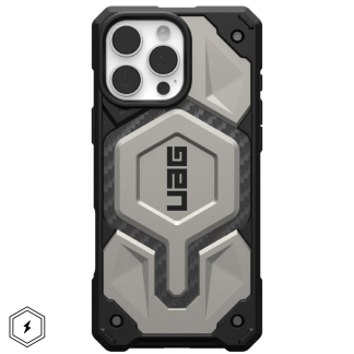 Чехол UAG Monarch Pro MagSafe для iPhone 16 Pro Max, Titanium