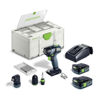 Аккумуляторная дрель-шуруповёрт Festool TXS 12 2,5-Set 576874