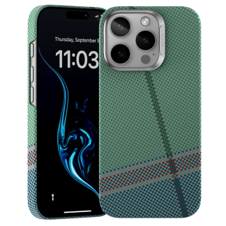 Чехол Benks PassionGreen с MagSafe для iPhone 16 Pro Max принт зеленая страсть