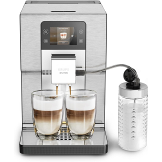 Кофемашина Krups EA877D10 серебристый/черный