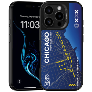 Чехол Benks City Series с MagSafe для iPhone 16 Pro — Chicago