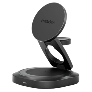 Зарядное устройство 3 в 1 ENERGEA ALUMAG GYRO 25W Gunmetal