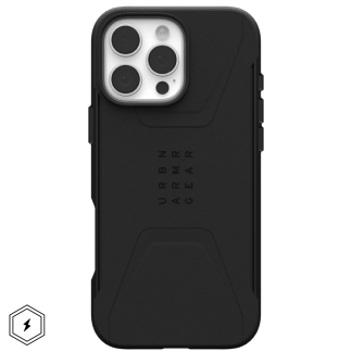Чехол UAG MagSafe Civilian для iPhone 16 Pro Black