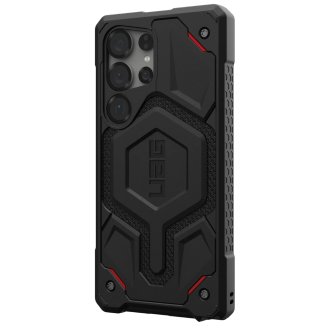 Чехол UAG Monarch PRO для Samsung Galaxy S25 Ultra с MagSafe, черный кевлар