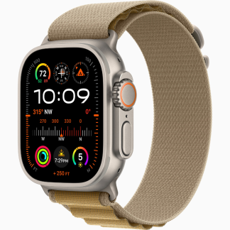 Смарт-часы Apple Watch Ultra 2 49mm Natural Titanium Case with Tan Alpine Loop L
