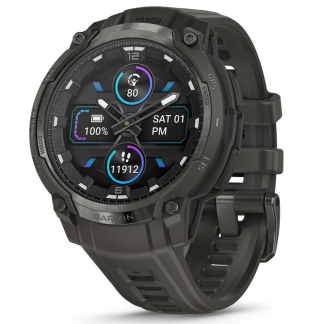 Часы Garmin Instinct Crossover Amoled Charcoal Black 010-03398-00