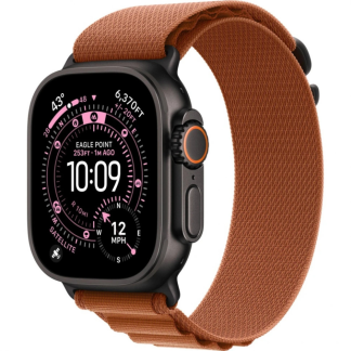 Смарт-часы Apple Watch Ultra 3 2025 49mm Black Titanium Case with Terra Cotta Alpine Loop L