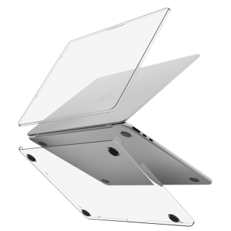Чехол-накладка UNIQ Vero для MacBook Air 13″ (M2, M3, M4) Clear