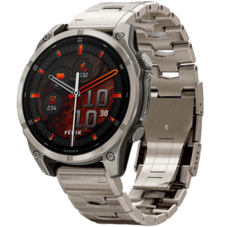 Часы Garmin FENIX 8 47mm Amoled Sapphire Titanium Graphite 010-02904-40