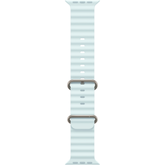 Ремешок для Apple Watch Ultra 2 49mm Titanium Case with Ice Blue Ocean Band