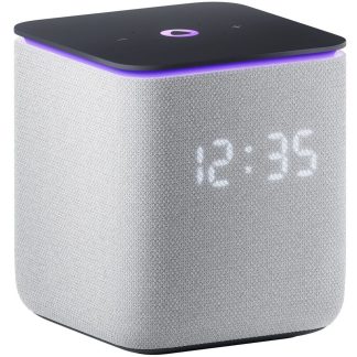 Умная колонка Яндекс Станция Миди с Алисой с Zigbee, серый (YNDX-00054)
