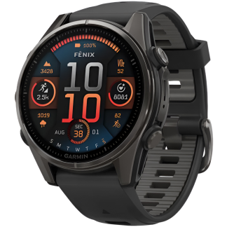 Часы Garmin FENIX 8 43mm Amoled Sapphire Titanium Carbon Gray 010-02903-21
