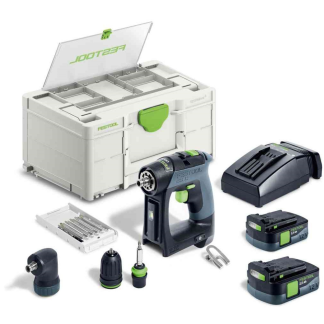 Аккумуляторная дрель-шуруповёрт Festool CXS 12 2,5-Set 576865