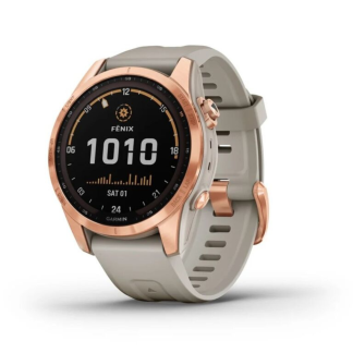 Часы Garmin Fenix 7S Solar Rose Gold 010-02539-11
