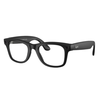 Умные очки Ray-Ban Gen 2 Wayfarer RW4012 Matte Black, Clear (L)