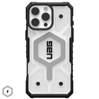Чехол UAG Pathfinder Clear MagSafe для iPhone 16 Pro Active Neon