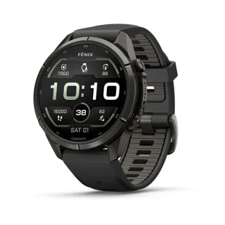Часы Garmin Fenix 9 Pro 43mm inReach Carbon Gray Black 010-04335-11