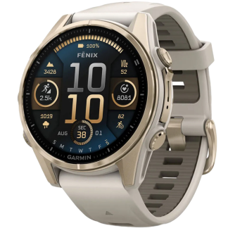 Часы Garmin FENIX 8 43mm Amoled Sapphire Soft Gold 010-02903-11