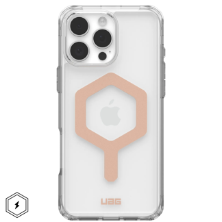 Чехол UAG Plyo MagSafe для iPhone 16 Pro Ice/Rose Gold